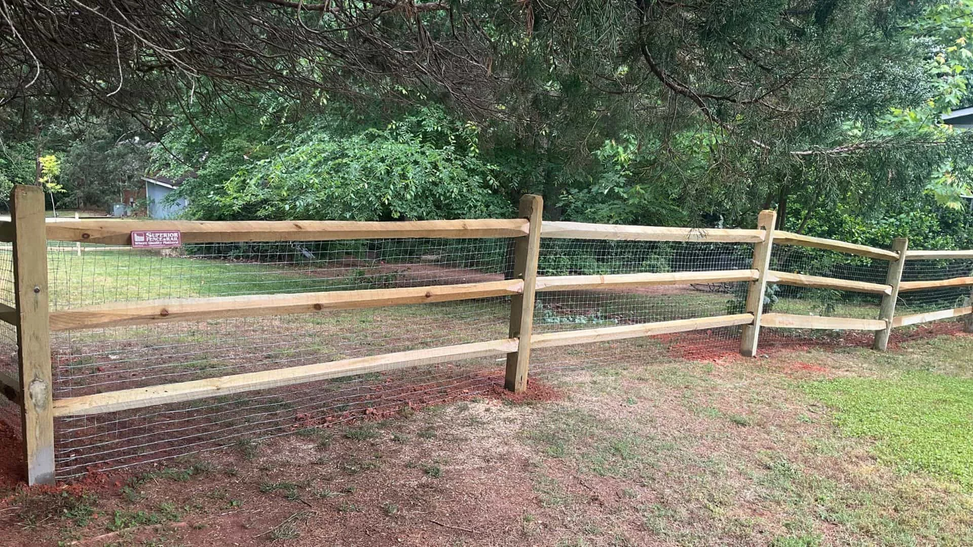 Split Rail Fence Installers Near Me Can Be Found At Superior Fence &#038; Rail In Charlotte