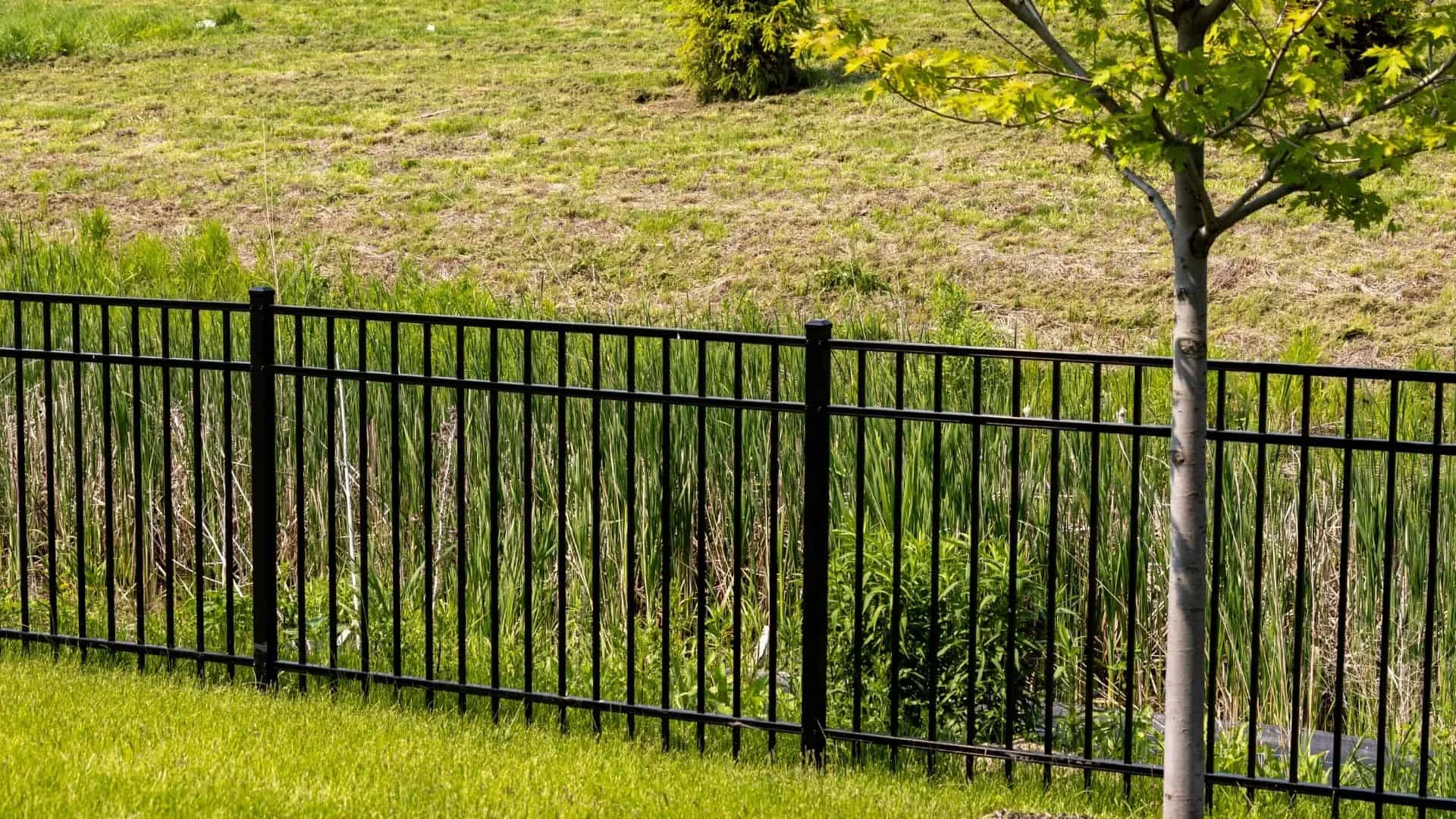 How an Aluminum Fence Company in Richmond Transformed One Backyard